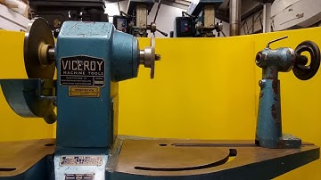 Inverter VFD conversion of a Viceroy TDS6 wood lathe.