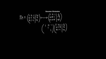 gaussian elimination