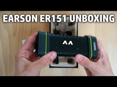 EARSON ER151 Waterproof Bluetooth Speaker Unboxing (DX.com)