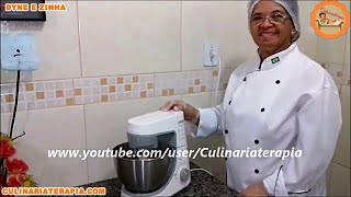 PÃ£o Caseiro FÃ¡cil de Batedeira ( NÃƒO LEVA OVOS ) Culinariaterapia