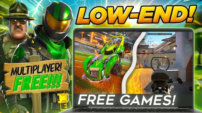 TOP 10 FREE Online - Multiplayer Games for Low End PC/Laptop