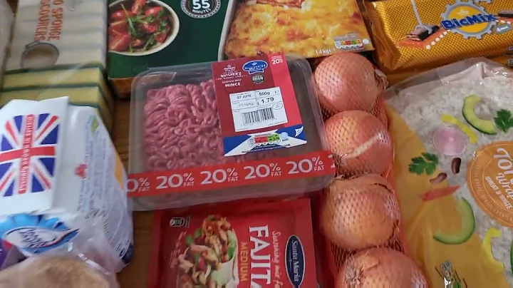 Morrisons food shopping haul. Large family grocery haul. Weekend away.