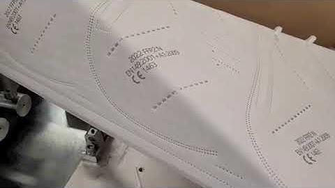 CoPilot Max and Squid UV   Printing Safety Codes on Face Masks Video