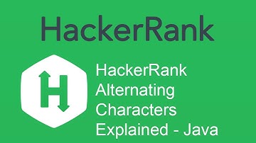 HackerRank Alternating Characters Explained - Java