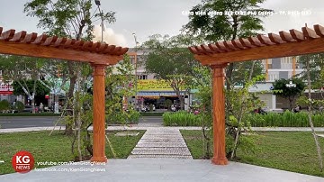 Công viên đường 3/2 (Khu đô thị Phú Cường - TP. Rạch Giá) | Kiên Giang News