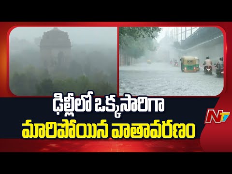 Weather Updates | ఢిల్లీలో ఒక్కసారిగా మారిపోయిన వాతావరణం | Delhi | NTV Telugu - NTVTELUGU