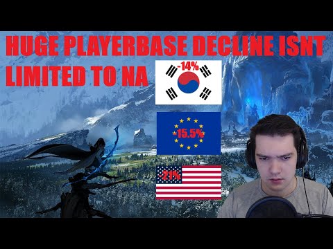 Huge Player Base Decline Isn't Limited To NA