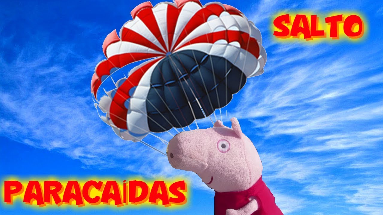 Peppa Pig salta en PARACAÍDAS y juega en la tirolina y otros vídeos de Peppa Pig en español