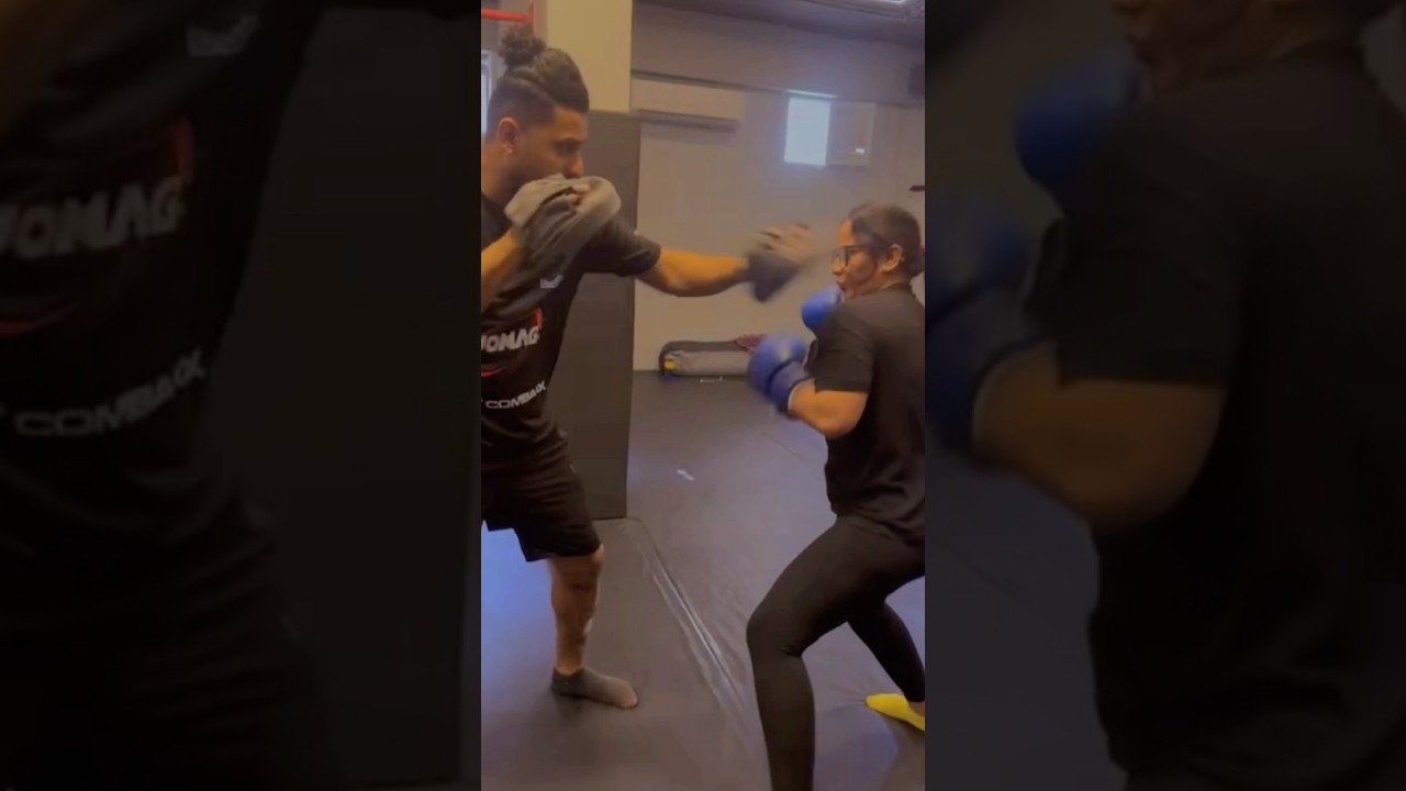 One-on-one training that builds power, speed, and control. 🔥 #selfdefenseforwomen #selfconfidence❤️