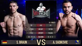 Sergej Braun vs Arian Sadikovic // Mixfight Championship 2018 Frankfurt