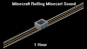 Minecraft Rolling Minecart Sound - 10 MINUTES