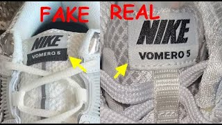 Nike zoom vomero 5 how to spot original. Real vs fake Nike vomero 5 sneakers