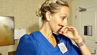COLD FEET? Day in the Life of a Nursing Student Vlog | Nursing Scho...