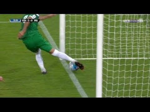 السعودية 1 0 العراق هدف يحيى الشهري تعليق رؤوف خليف تصفيات كأس العالم 2018