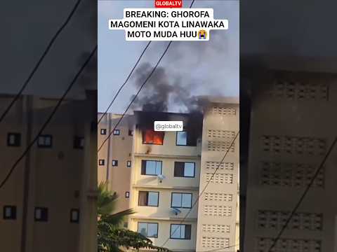 BREAKING GHOROFA MAGOMENI KOTA LINAWAKA MOTO MUDA HUU Breaking Globaltv Magomeni Live Kota