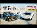 Forza Horizon 4 - 1400HP Hoonicorn vs Koenigsegg Jesko! (Hoonicorn vs the World)