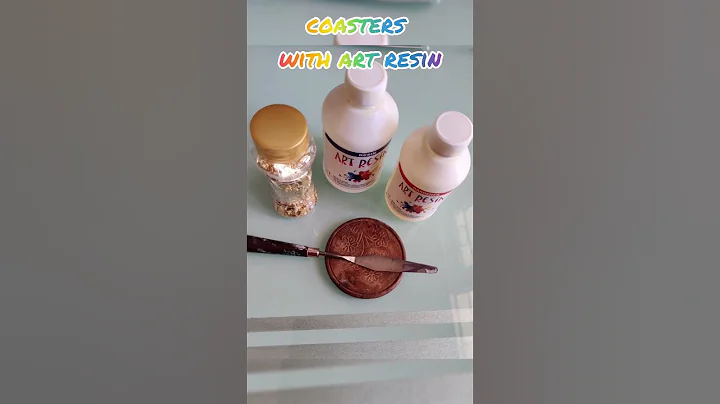 Resin coasters #shorts #short #viral #youtubeshorts #resinart #coaster #art #abstractart