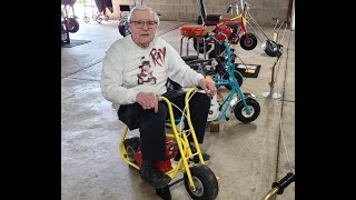 Ray History of LIL Indian Mini Bikes and Rupp Sears JC Penney Vintage frames forks wheels and motors