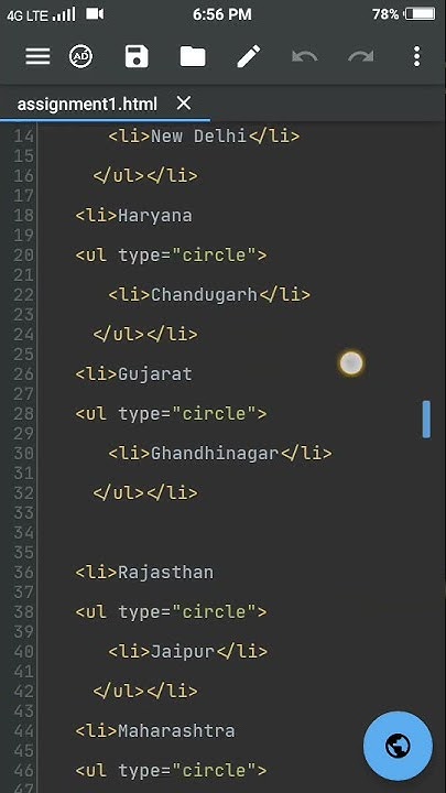 Order list and Unorder list in HTML || ul and ol tag in HTML || List ...