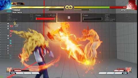 Gill v trigger combo dash into super