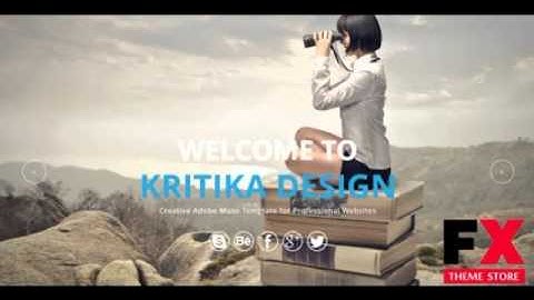 Preview Kritika - Multipurpose Muse Template TForest