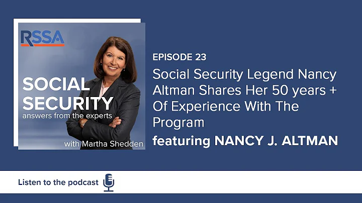 Ep 23: Social Security Legend Nancy Altman Shares ...