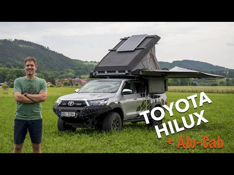 Toyota Hilux s obytnou nástavbou Alu-Cab v expediční úpravě od More 4x4