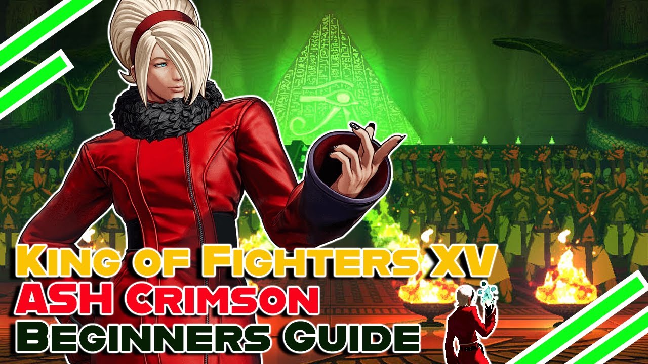 The King of Fighters XV apresenta o personagem Ash Crimson em novo