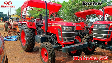 Mahindra yuvo Tech plus 575 Di 2wd tractor full details review, 7.50.16 big front tyre #tractorvideo