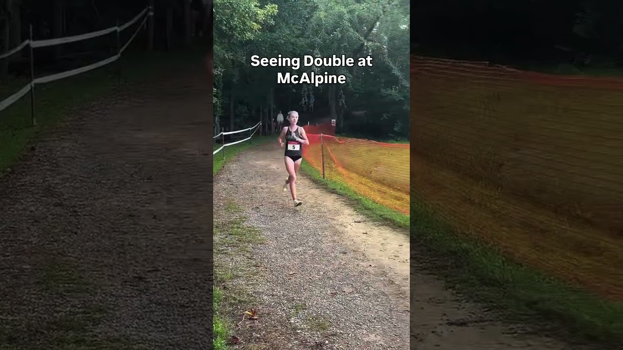 Calysta and Jazzlyn Garmer dropped 17:08 and 17:13 in season openers at McAlpine!