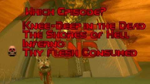 Doom the end of game 1 W/call of duty 1 mod