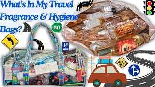 🎒What's In My Fragrance & Hygiene Travel Bags? ▌Travel Essentials ▌+ Life Update! #travelvlog