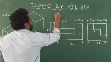 ED,UNIT-5,Lec-14||Isometric Views|| Important Problem-6