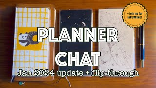 How it's going in my Hobonichi Weeks + Traveler's Notebook so far | 1k subs InCoWriMo celebration 💌