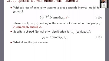 [Bayesian hierarchical modeling] A two-stage prior