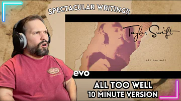 First Time Reacting To All Too Well (10 Minute Version) (Taylor's Version) Lyric Video