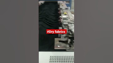 #Stenter Machine Used for Fabrics dry ||