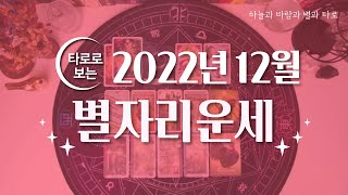 [타로/종합운] 2022년 12월 별자리운세