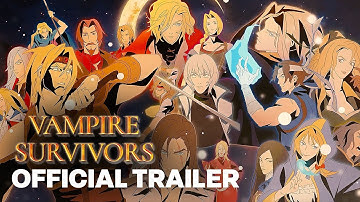 Vampire Survivors: Ode to Castlevania DLC - Animated Reveal Trailer