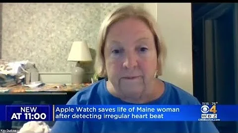 Apple Watch saves life of Maine woman after detecting irregular heartbeat - DayDayNews