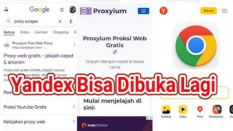 Anti Blokir! Cara Menggunakan Proxy Scraper Untuk Membuka Situs Yandex Pasti Berhasil