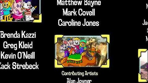 JumpStart Around The World Credits (Reader Rabbit