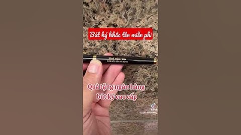 bút ký cao cấp quà tặng ngân hàng bút ký khắc tên theo yêu cầu #butky #butkykhacten#butkycaocap