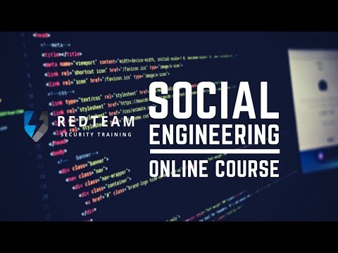 Social Engineering Expert Online Training Course