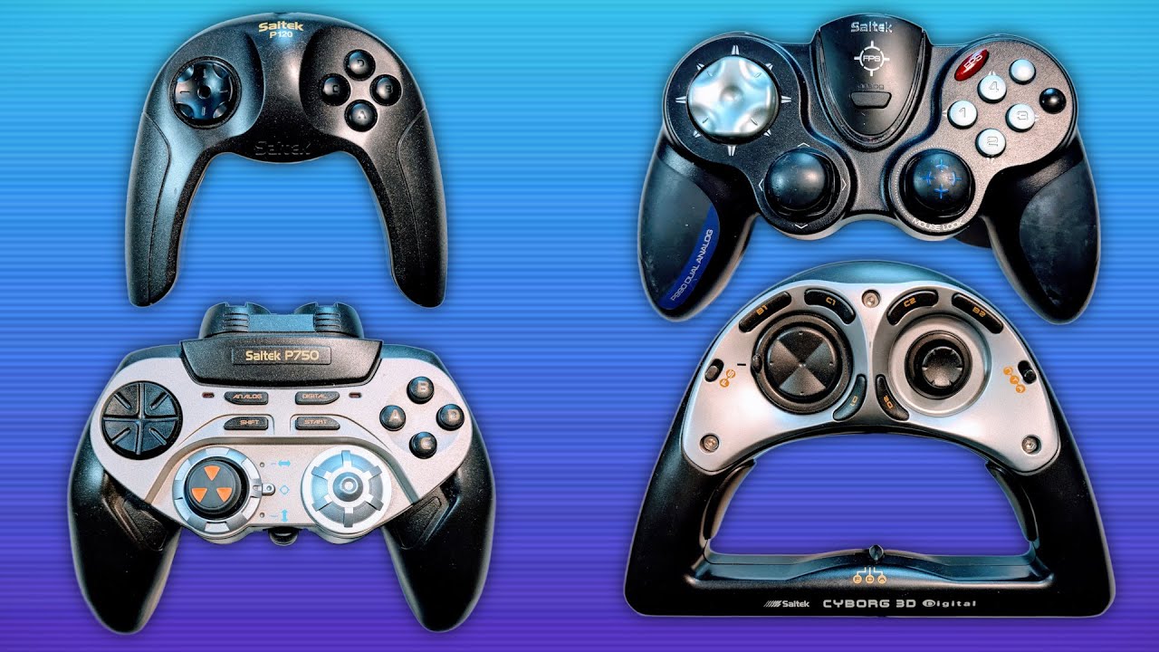 Saitek's Weird Controllers Were Out of this World - YouTube
