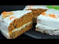 Receta de tarta de zanahoria fácil