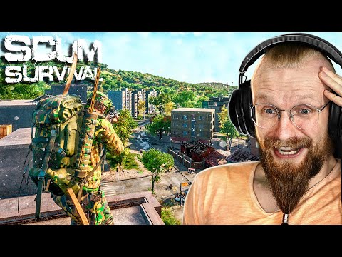 scum gameplay  Update New  This Massive City is Flooded With Hordes of Zombies! - SCUM Survival