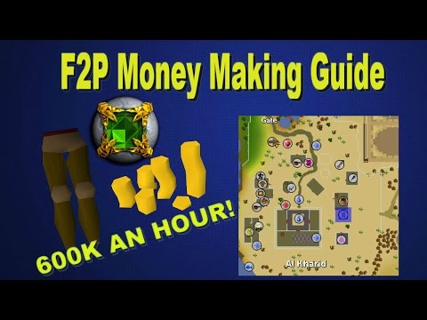 OSRS - F2P Money Making! BOND IN 4 HOURS 600K AN HOUR!