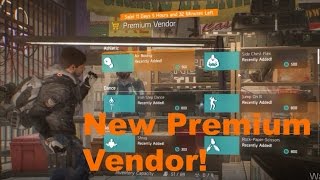 NEW PREMIUM VENDOR! A Look at The New Vendor (The Division)