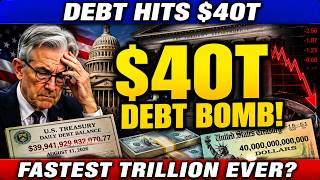 US Debt Nears $40 Trillion — Inside Washington's Fastest Trillion Ever